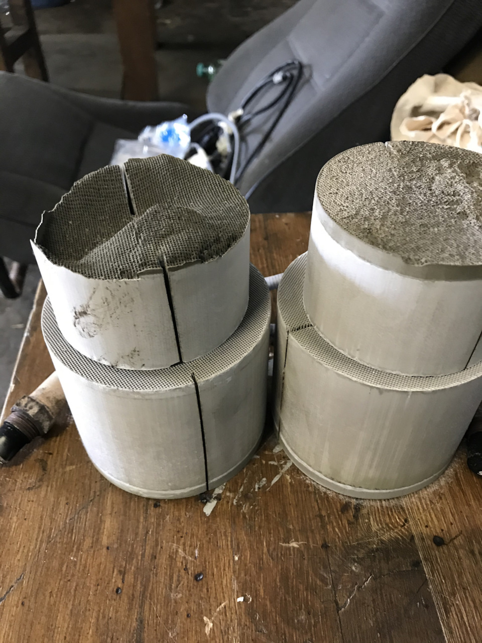 Замена и удаление катализаторов БМВ 325i Е90 (N52B25, 218 л.с.) в ...