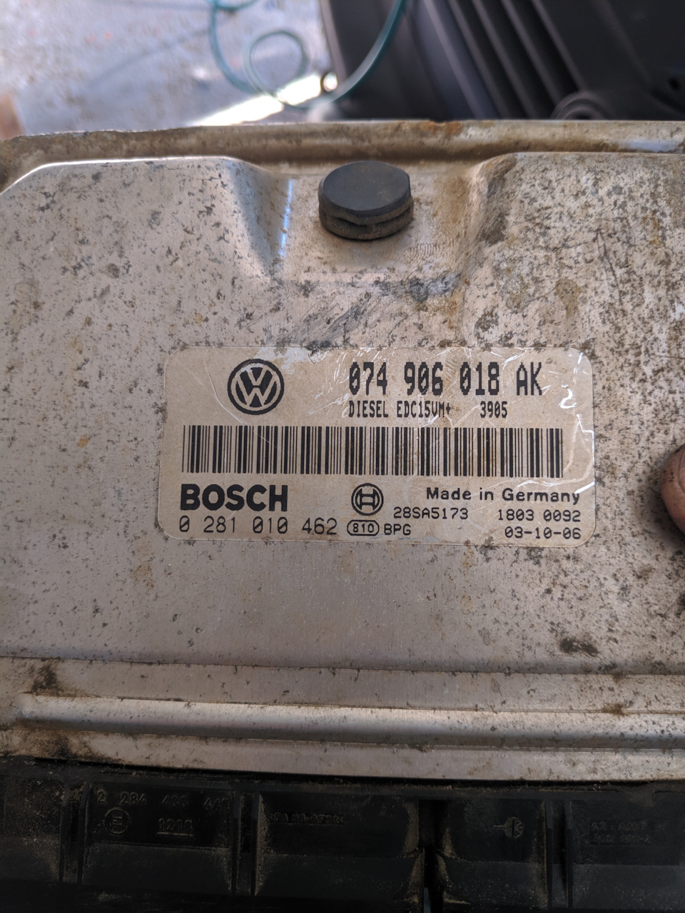 Сопротивление форсунки — Volkswagen Transporter T4, 2,5 л, 2002 года ...