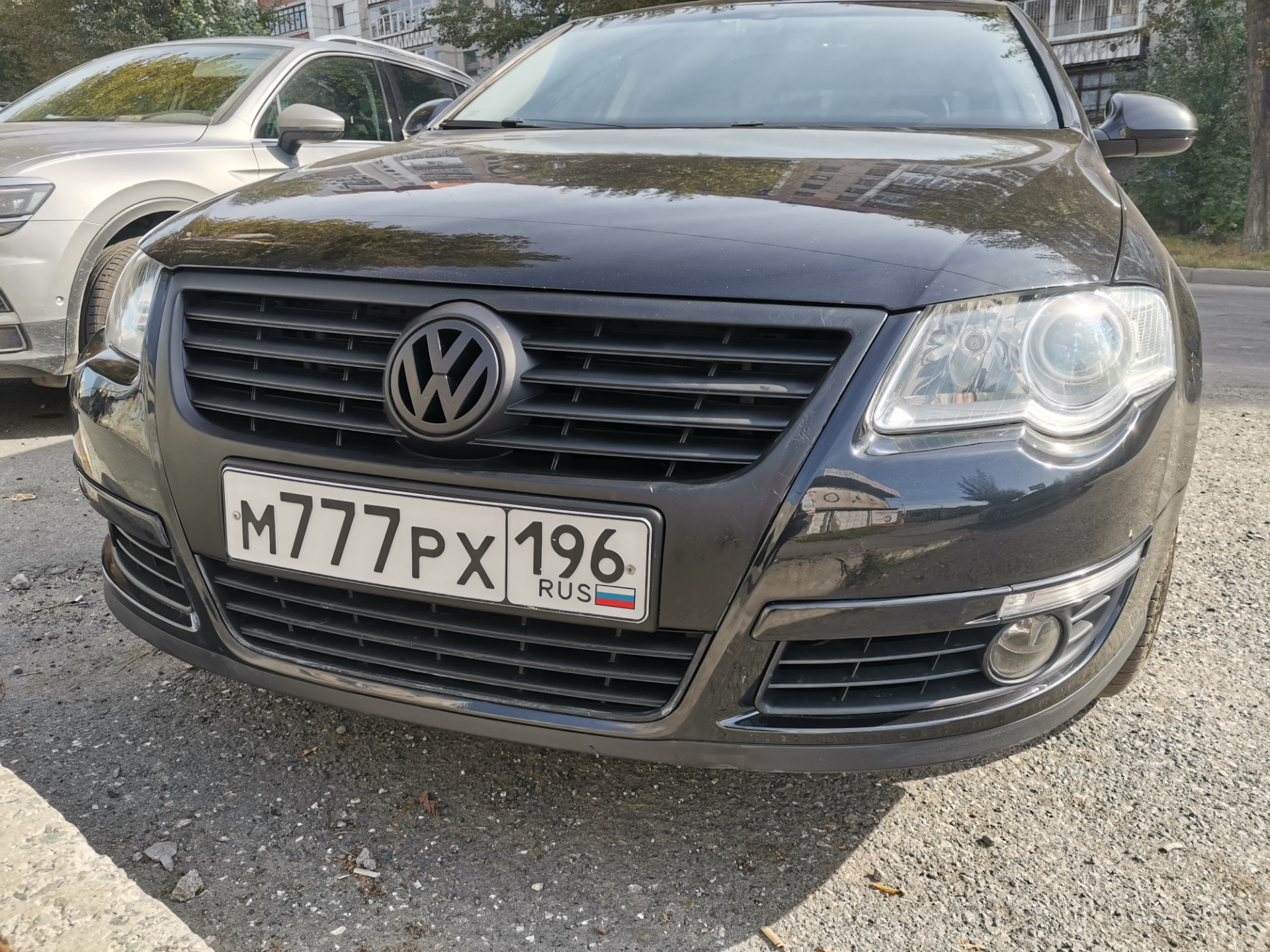 Ремонт и покраска переднего бампера — Volkswagen Passat B6, 1,8 л, 2010 ...