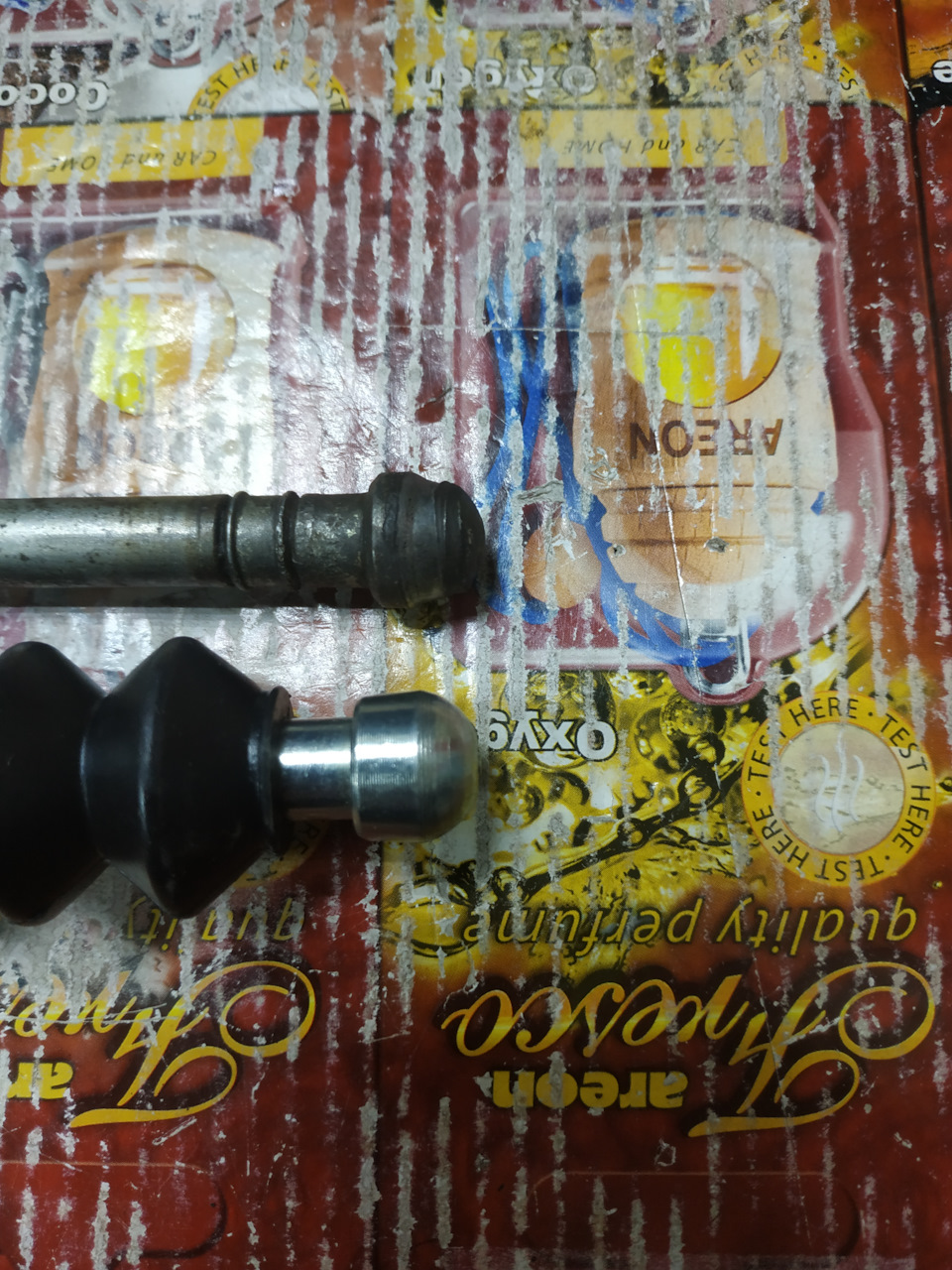 Шток изношен, новый не могу найти. Бывалые подсказали приварить шарик от подшипника — Chevrolet Niva GLX