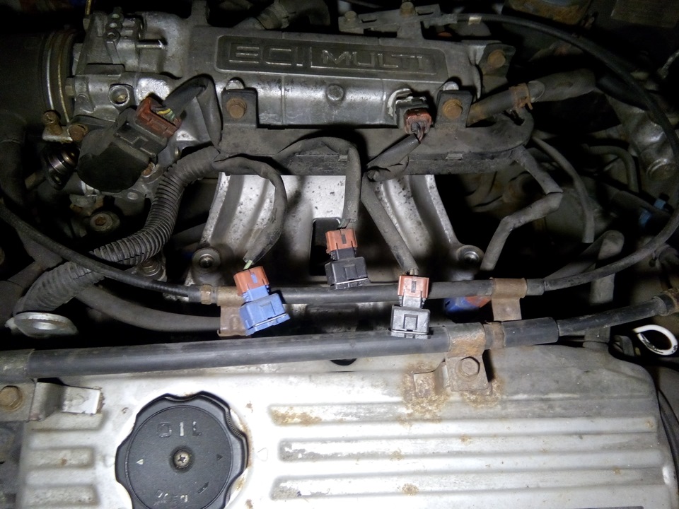 проверка форсунок на стенде и чистка ультразвуком 4G13 — Mitsubishi ...