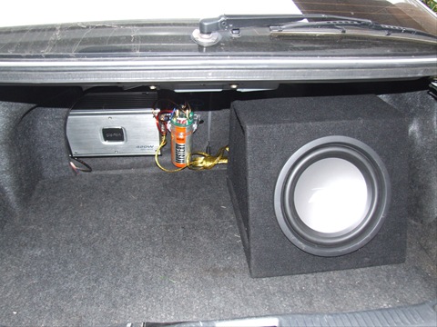 acoustics or the first stage on the way to a pretentious vegetable truck - Toyota Corolla Levin 20 L 1996