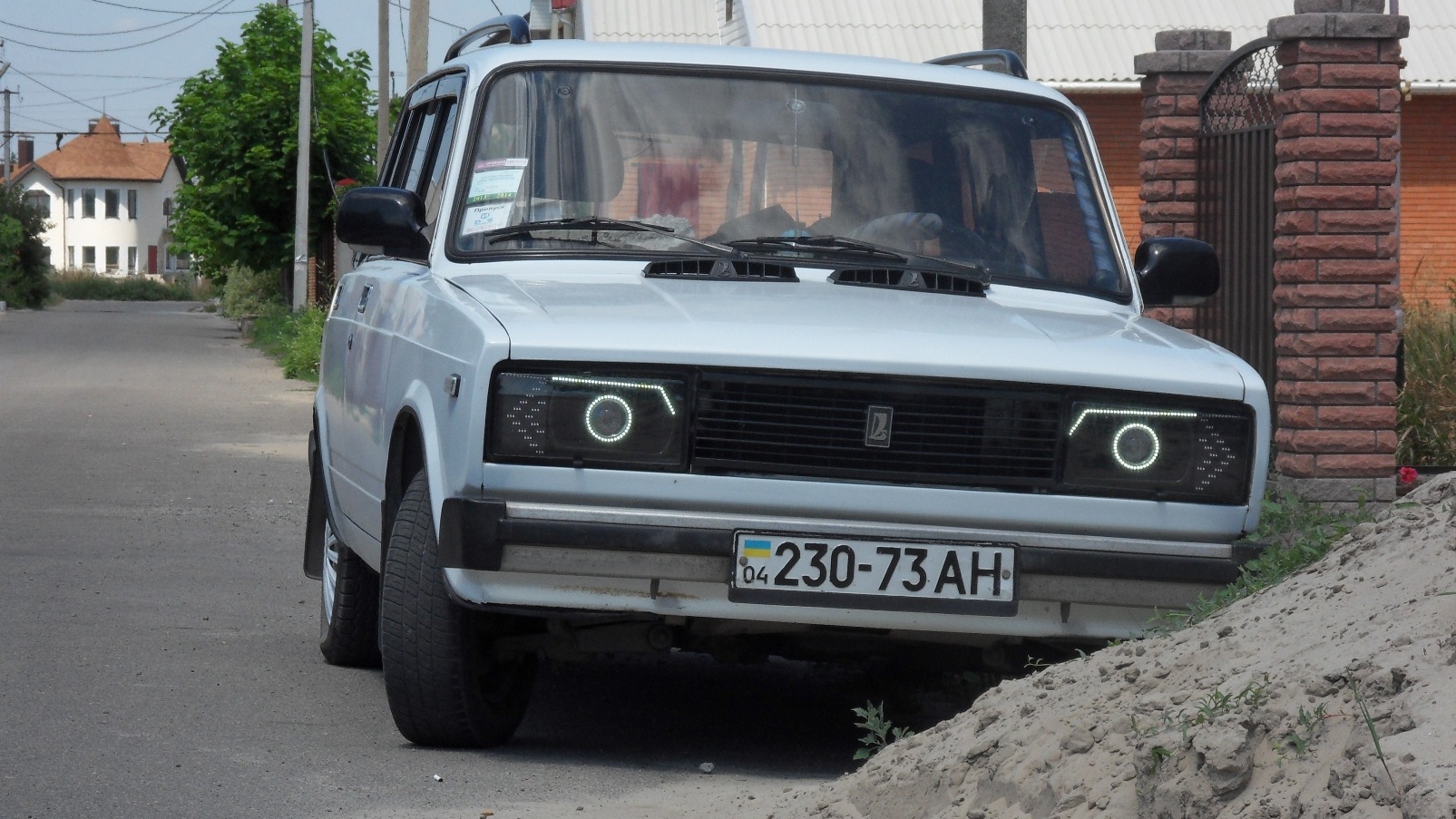 Lada 2104 1.3 бензиновый 1991 | Белый снег Full LЁD на DRIVE2