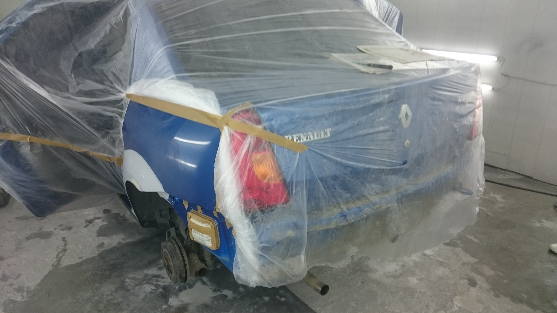 Ремонт задних арок Рено Логан Астрахань — DRIVE2