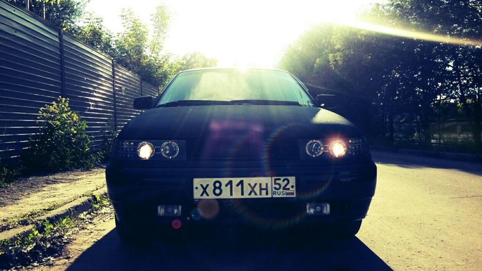 Ангельские глазки — комплект линзовых фар "Agressor" — DRIVE2