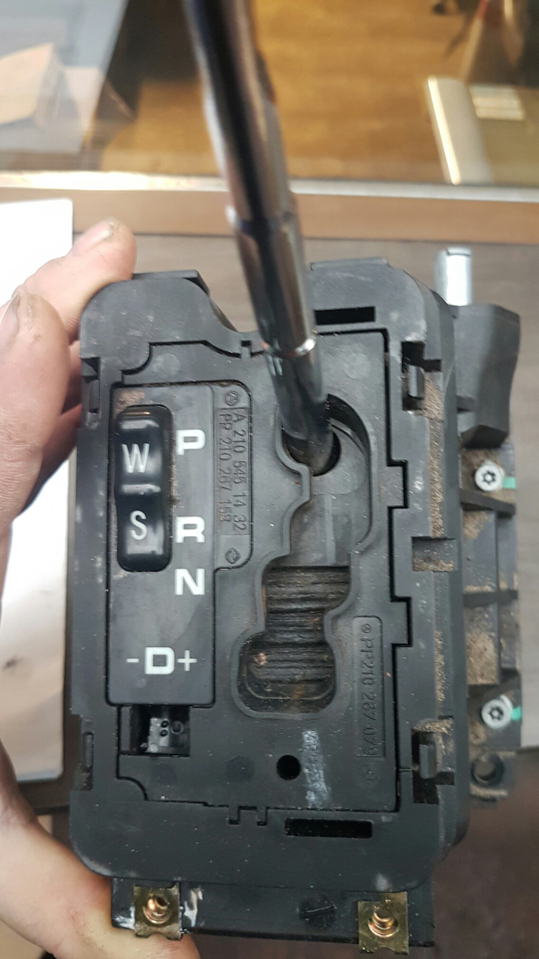 Селектор акпп передний MERCEDES W210 a2022670137 купить контрактная id2656