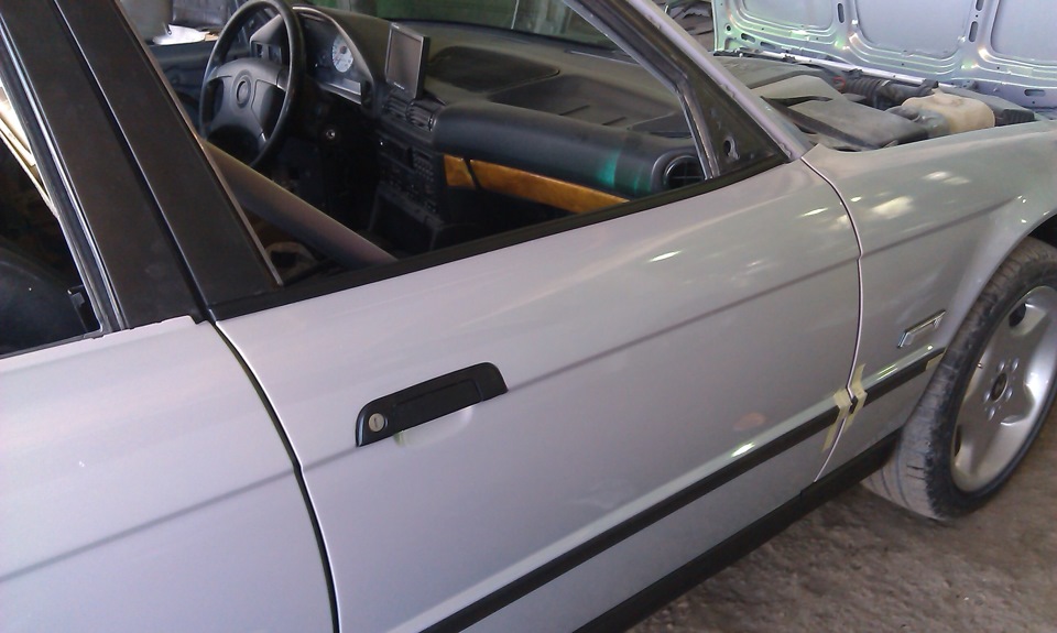 Покраска в хамелеон Mipa — BMW 5 series (E34), 4,4 л, 1993 года ...