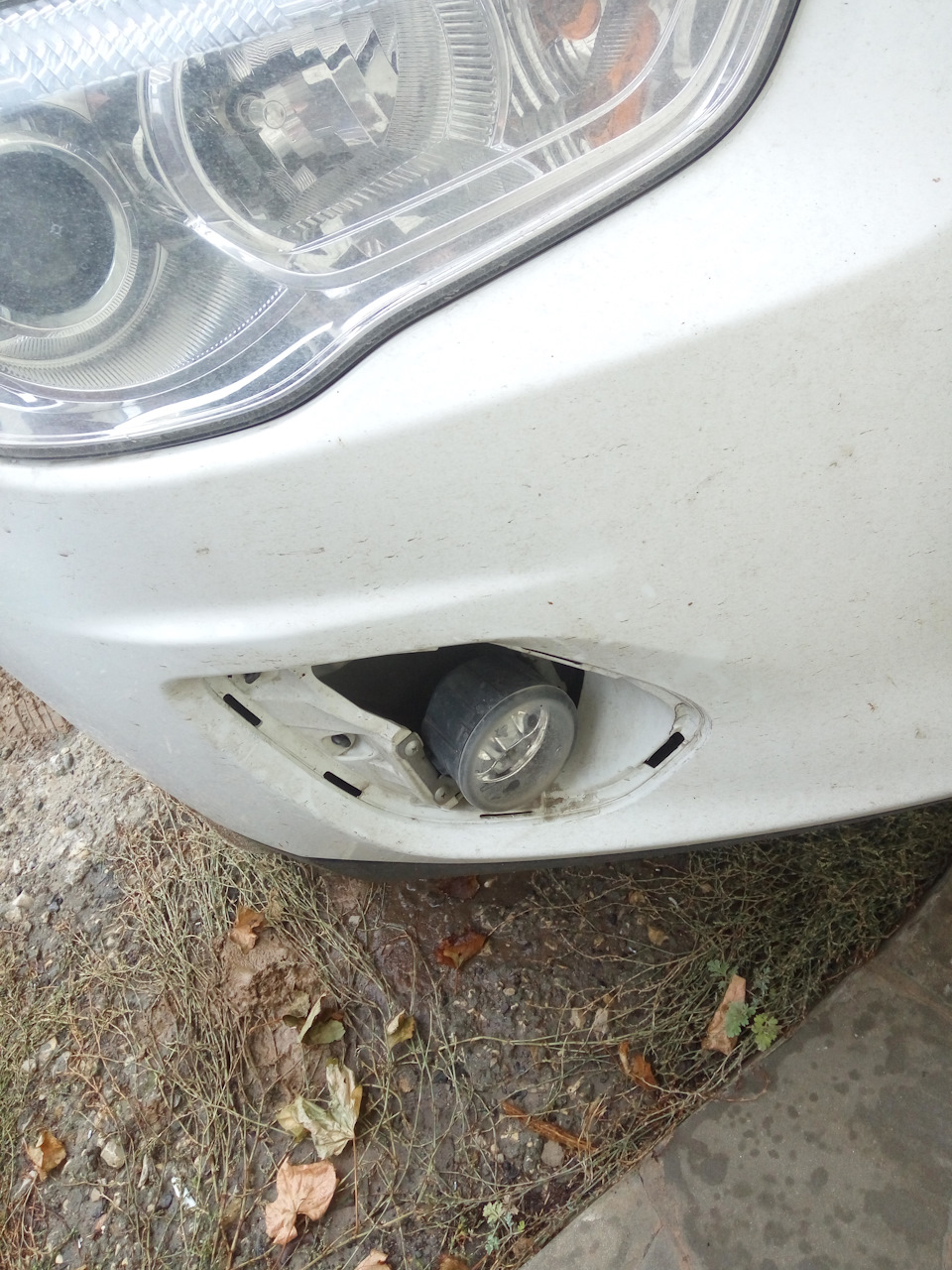 митсубиси асх какие лампы в птф