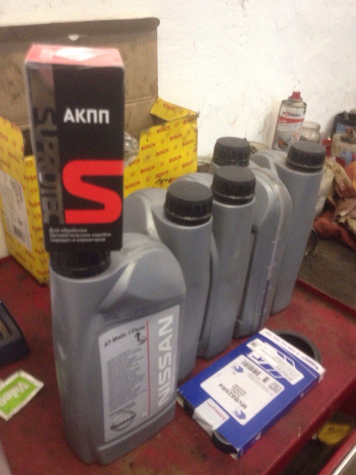 АКПП замена масла + Супротек — Nissan Pathfinder (3G), 2,5 л, 2008 года ...