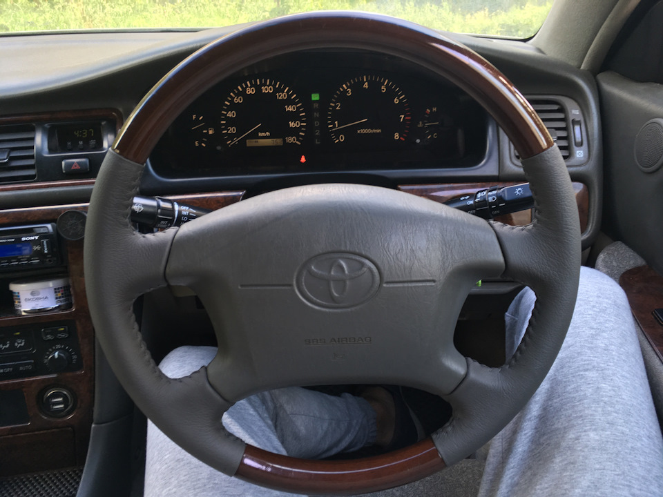 Как снять руль марк 100 Перетяжка - Toyota Mark II (100), 2 л, 1999 года другое DRIVE2