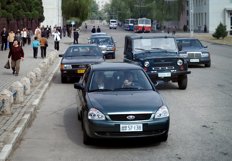 Автомобили северной кореи фото