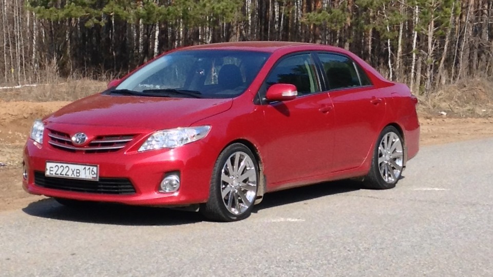 Toyota Corolla Red