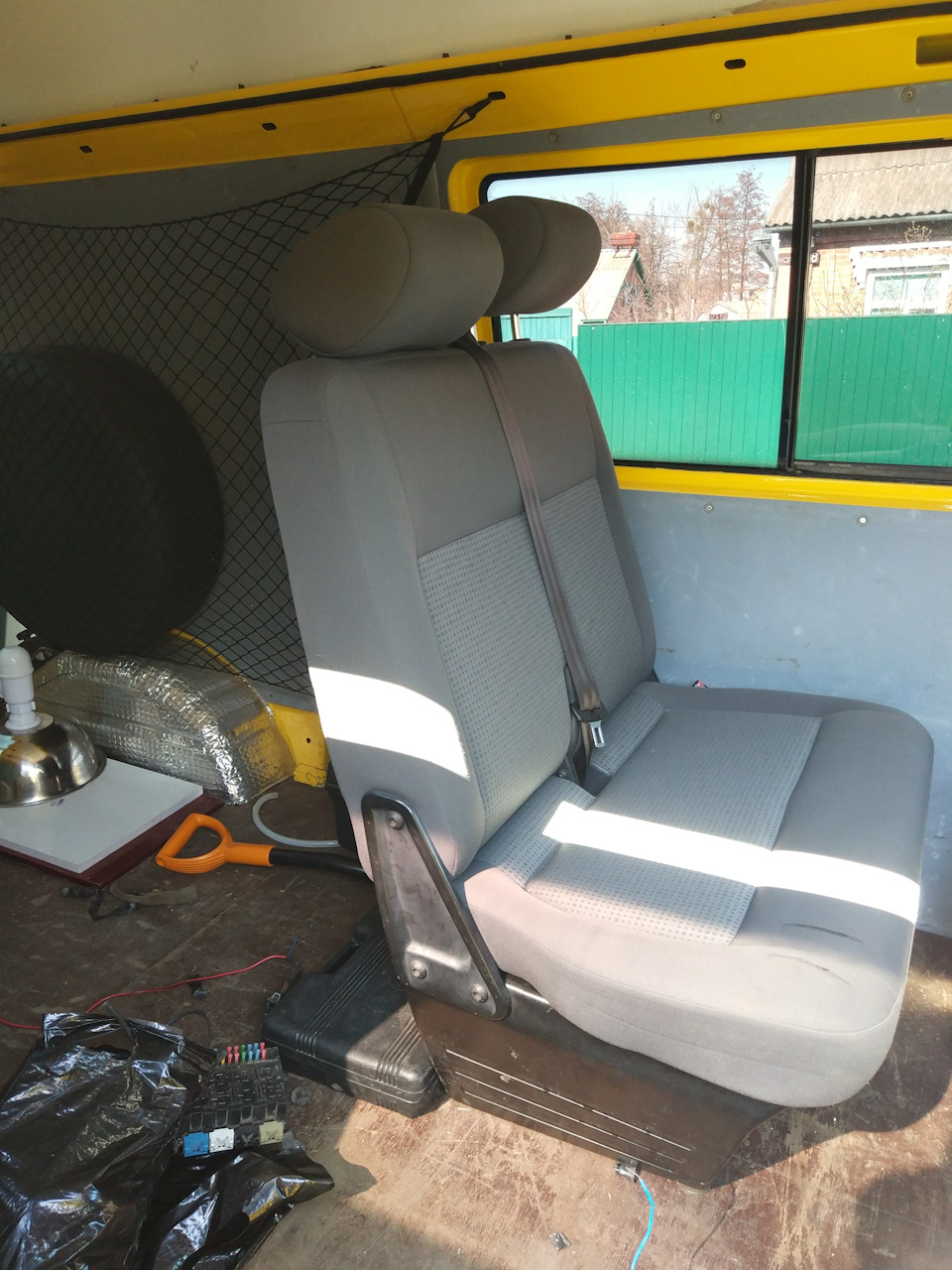 Переделка сидений VW Transporter t4