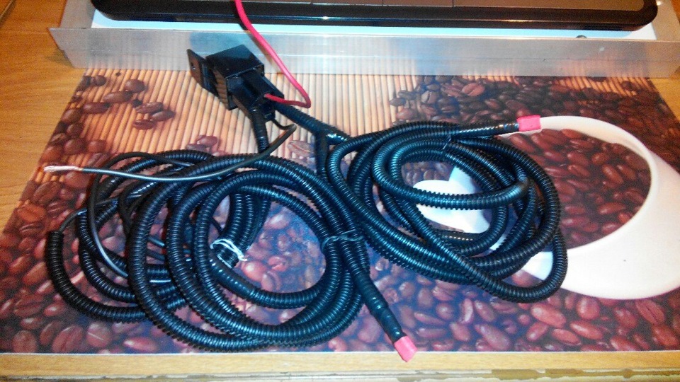 Подготовка проводки для подключения сигнала от Волги. — Lada Калина 2 ...