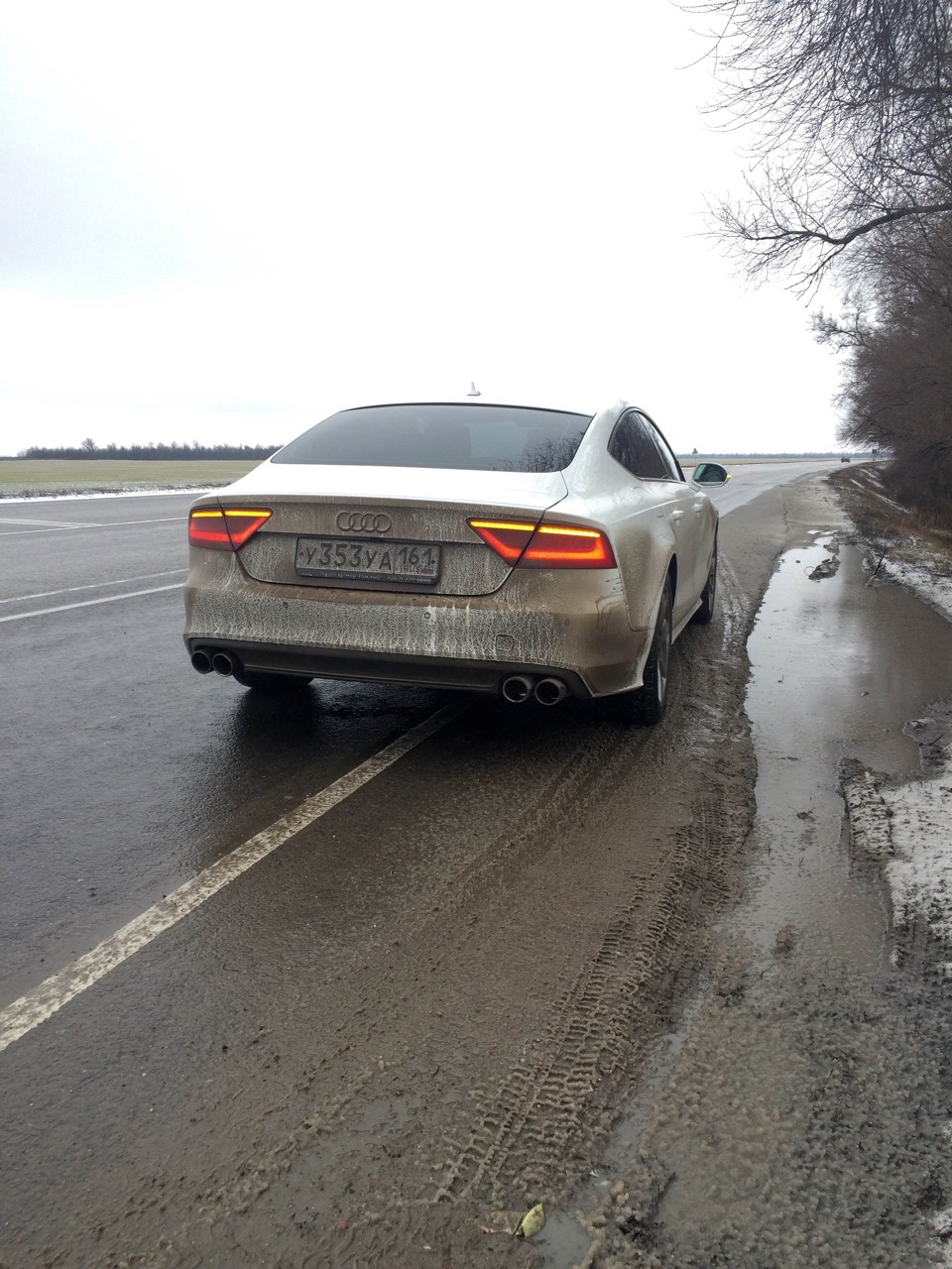 Поездка — Ростов-на-Дону — Астрахань — Audi A7 Sportback (1G), 2,8 л, 2014  года | путешествие | DRIVE2