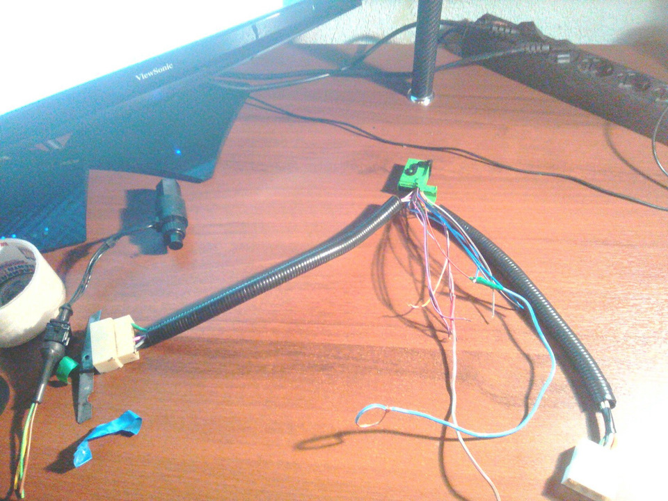 Приборная панель от Калины на ВАЗ 2106. Часть 2. Электрика — Lada 2106 ...