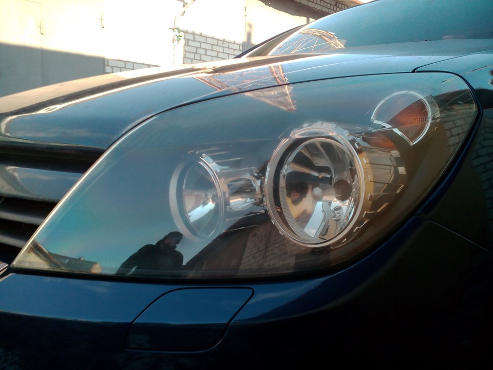 полировка фар… опель астра — DRIVE2