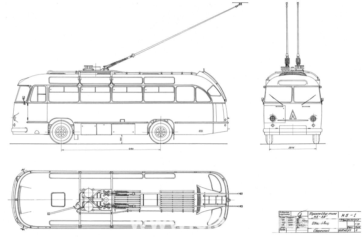 Автобус кавз 651 чертежи