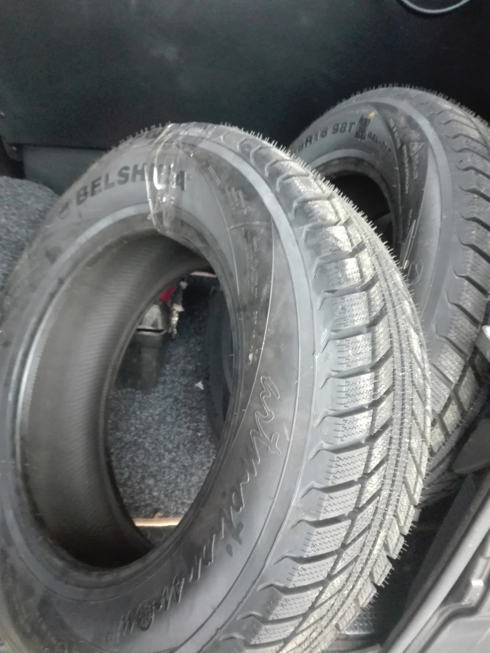 Купил новые тапки Белшина Бел217 Artmotion Snow 215/65 R16 98T — Opel