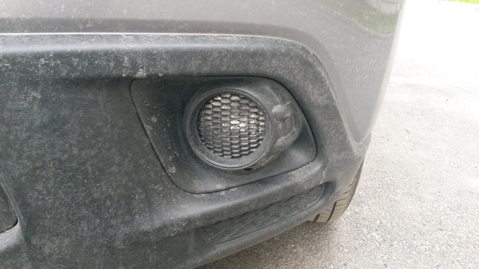 Установка противотуманных фар — Mitsubishi ASX, 1,6 л, 2010 года ...