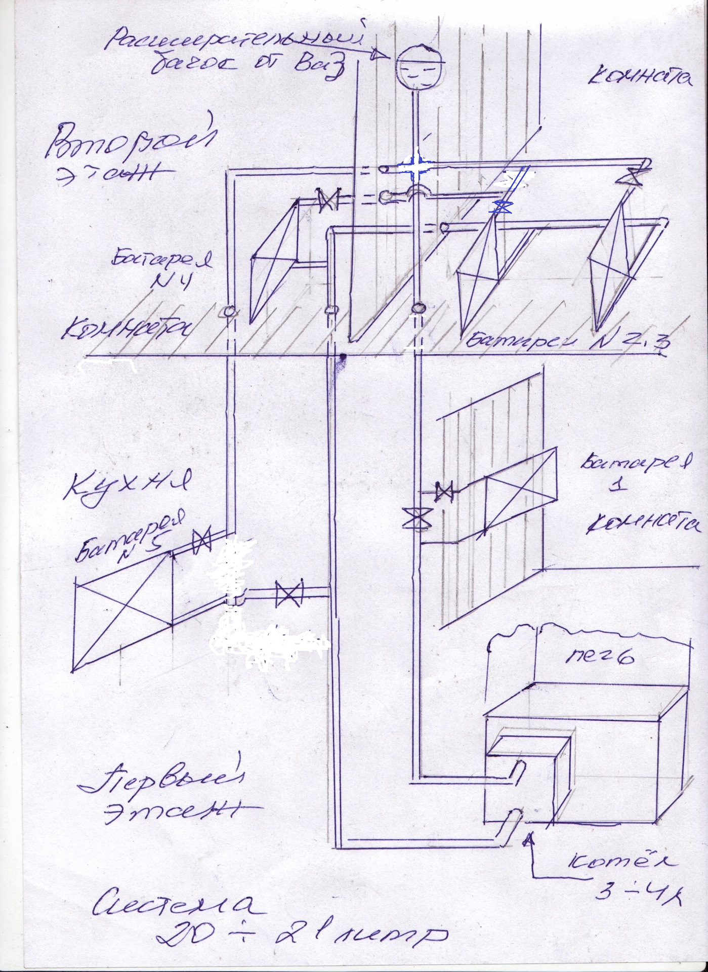 Душ из еврокуба чертежи