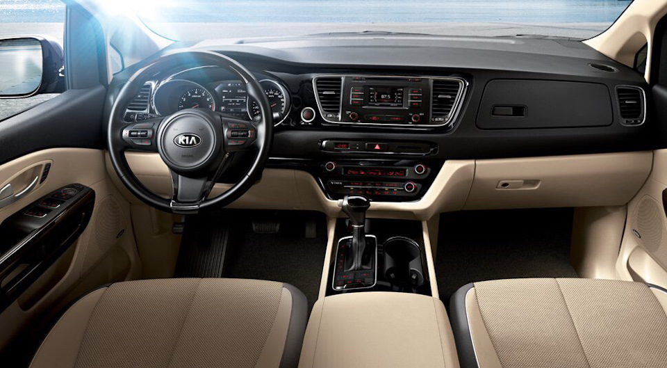 Kia carnival интерьер