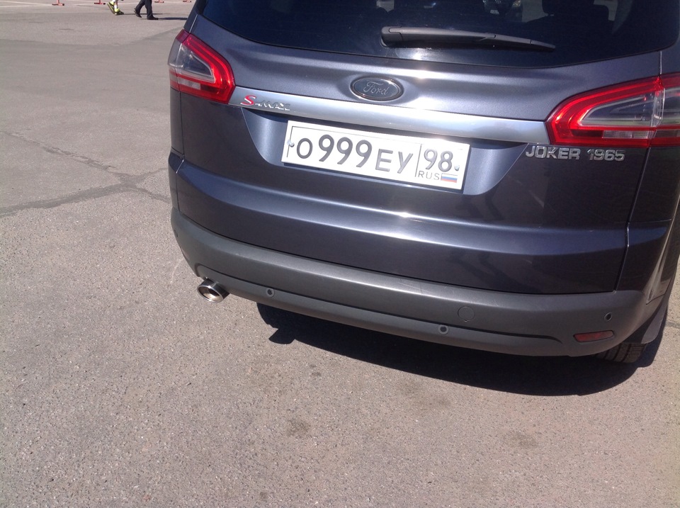Насадка на глушитель…+10 л.с. ))) — Ford S-Max (1G), 2 л, 2010 года ...