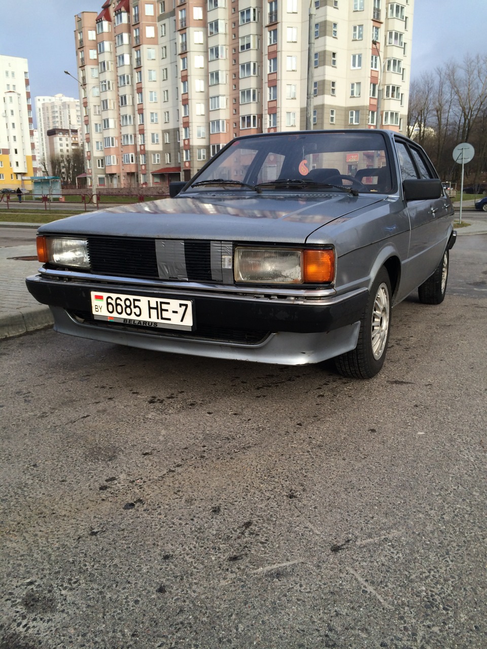 Результат зимы — Audi 80 (B2), 2 л, 1984 года | кузовной ремонт | DRIVE2