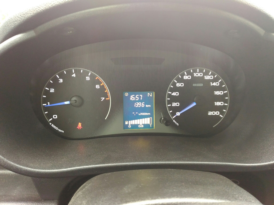 Photo from the logbook Lada Granta liftback (1G)