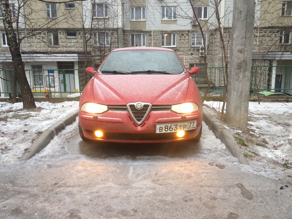 Отвез альфу в сервис… — Alfa Romeo 156, 2 л, 2003 года | визит на ...