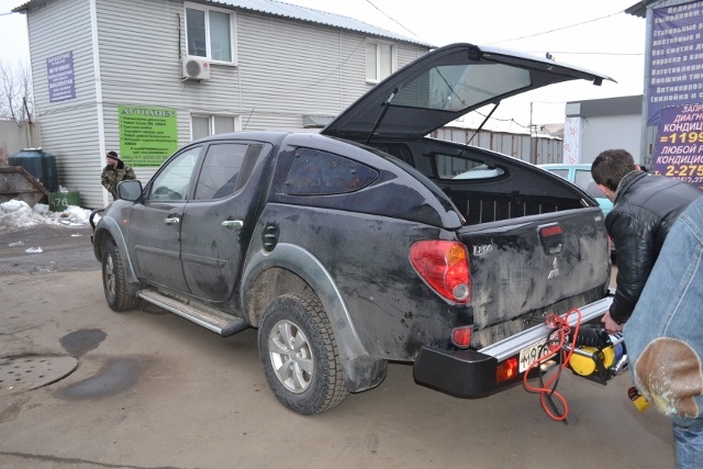 Не дари мне цветов покупных…))) — Mitsubishi L200 (4G), 2,5 л., 2008 ...