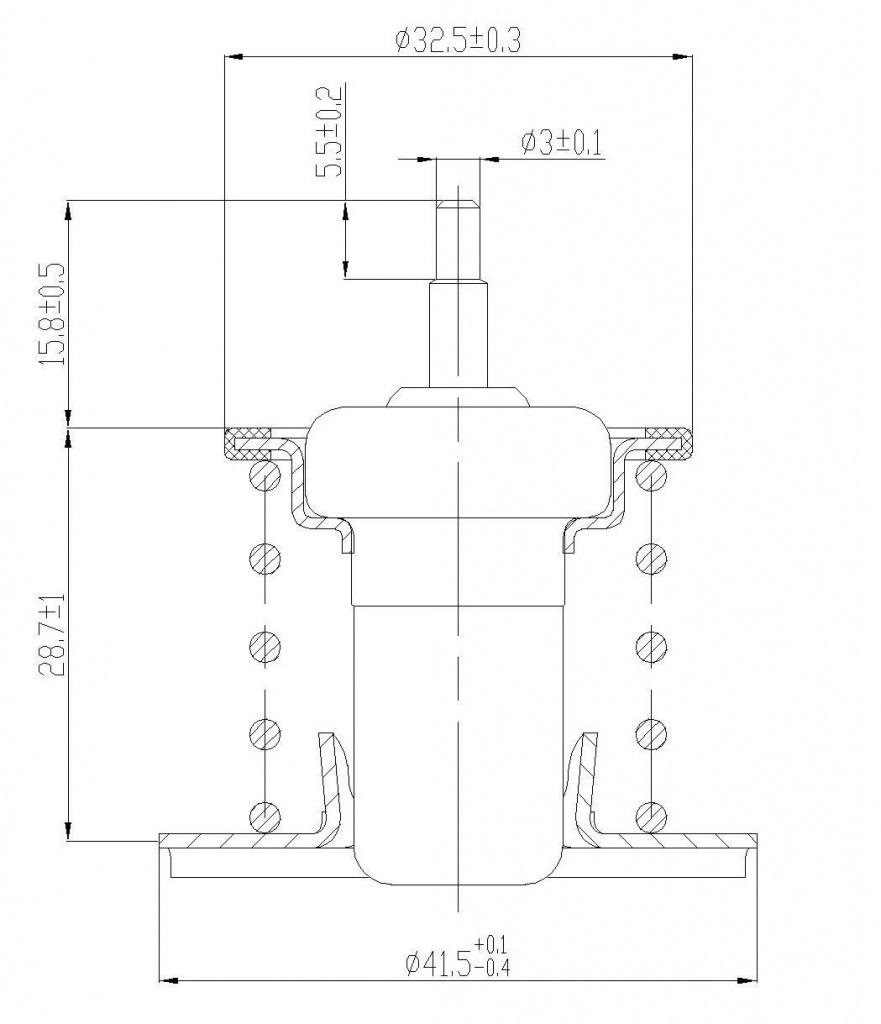 Элемент термостата Luzar Lt0191 — Lada Гранта, 1,6 л, 2014 года ...