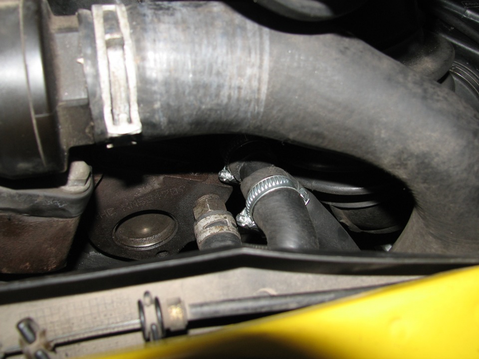 Подача горячей ОЖ в головку — Ford Transit (5G)