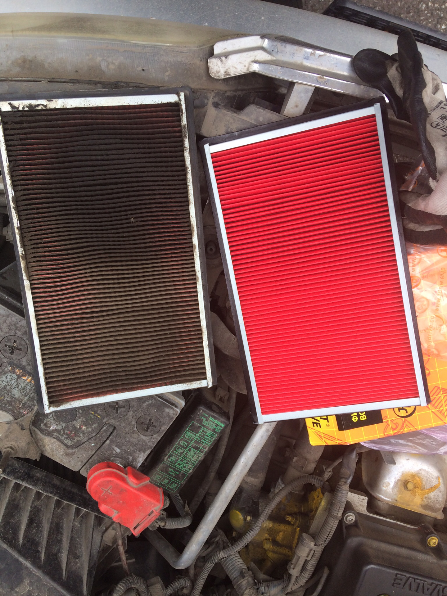 Nissan bluebird салонный фильтр