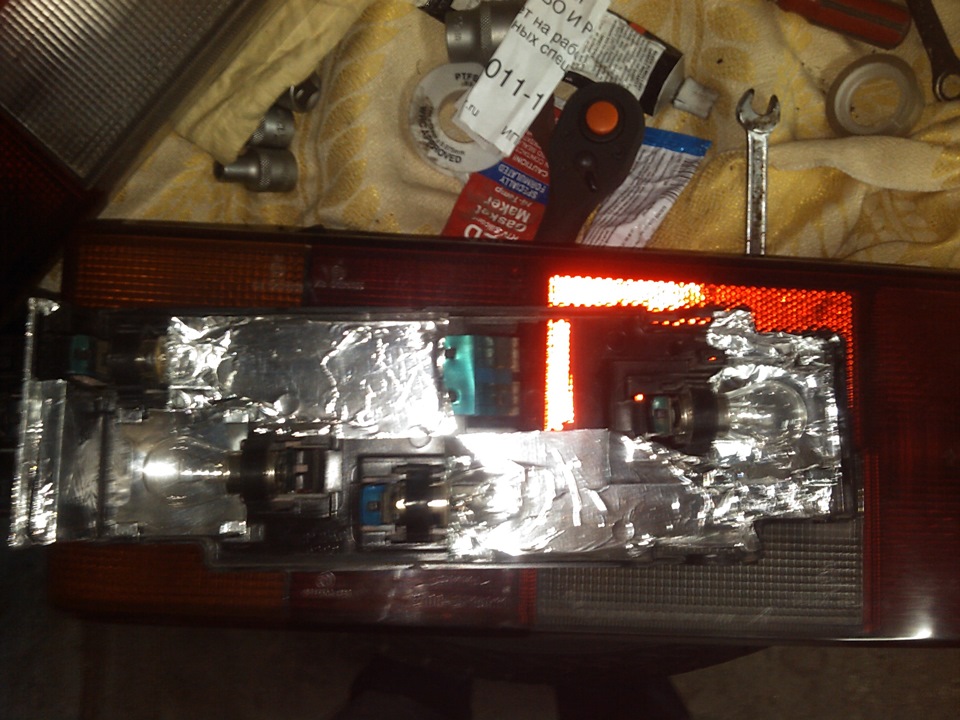 2109 мойка фар + небольшая доработка — Lada 21093i, 1,6 л, 2000 года ...