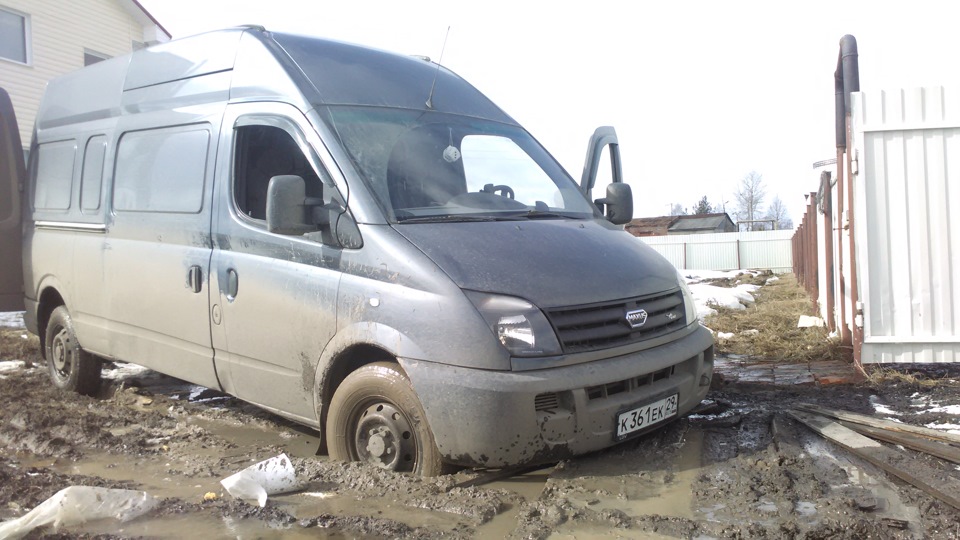 Передний привод Рулит! Максус вездеход! — LDV Maxus, 2,5 л, 2008 года ...