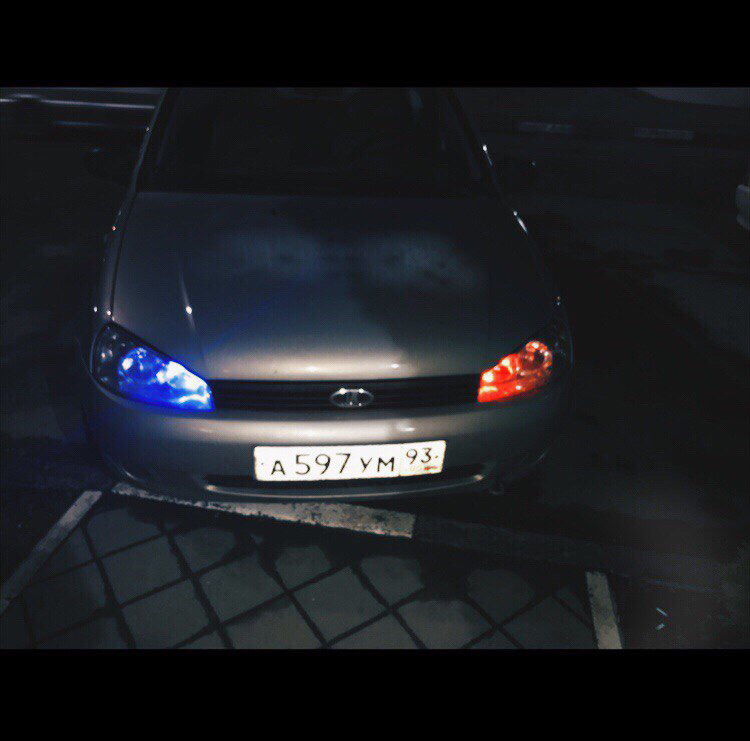 Габариты — Lada Калина хэтчбек, 1,6 л, 2007 года | аксессуары | DRIVE2