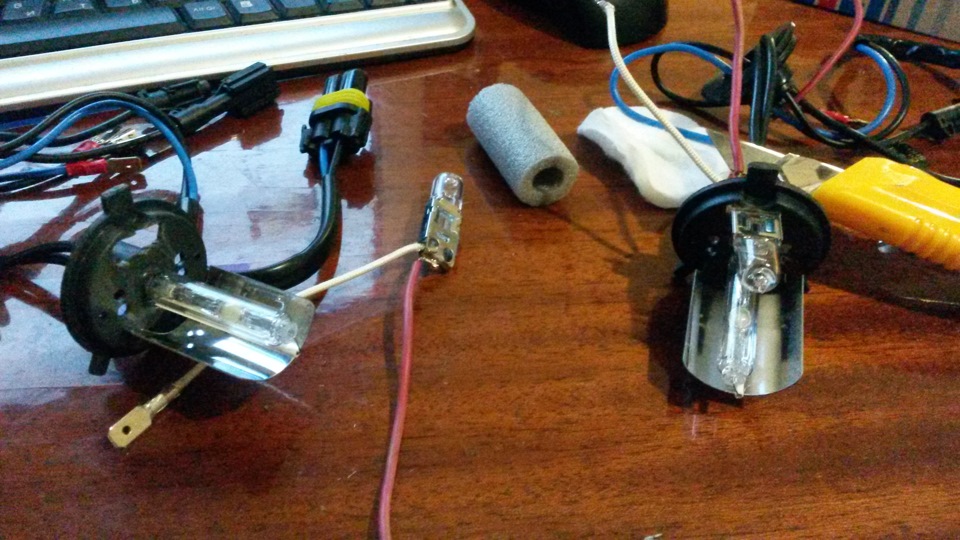 Ксенон 4300 + галоген — Lada 21099, 1,5 л, 2002 года | электроника | DRIVE2