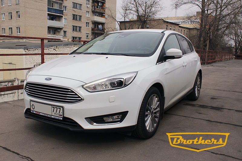 Установка чехлов на Форд Фокус 3, 2016-й модельный год. — Brothers ...