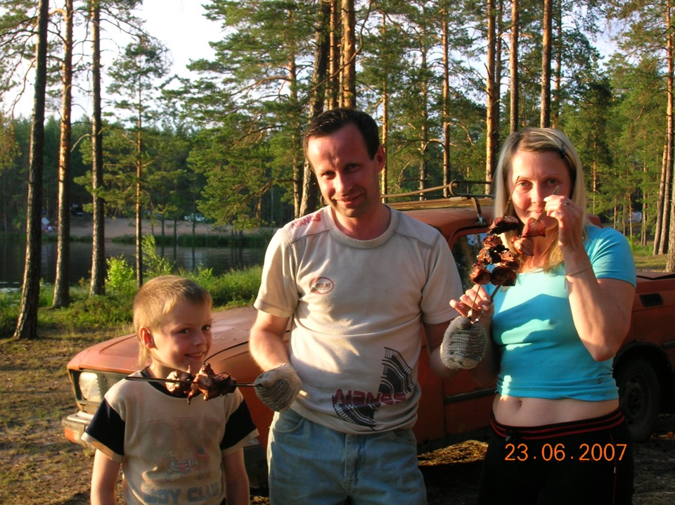 Вылазка на природу с семьёй 8 лет назад на буре-машине — DRIVE2