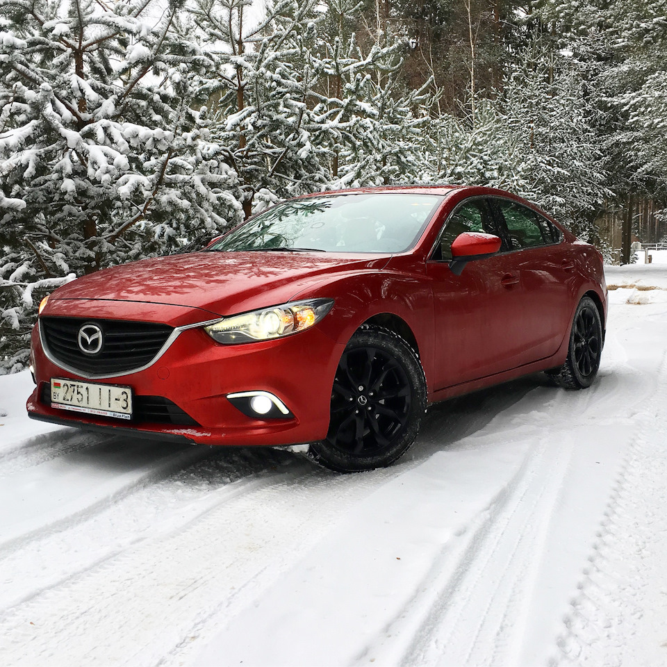 Давно мечтал о чёрных дисках! — Mazda 6 (3G) GJ, 2,5 л, 2014 года |  колёсные диски | DRIVE2