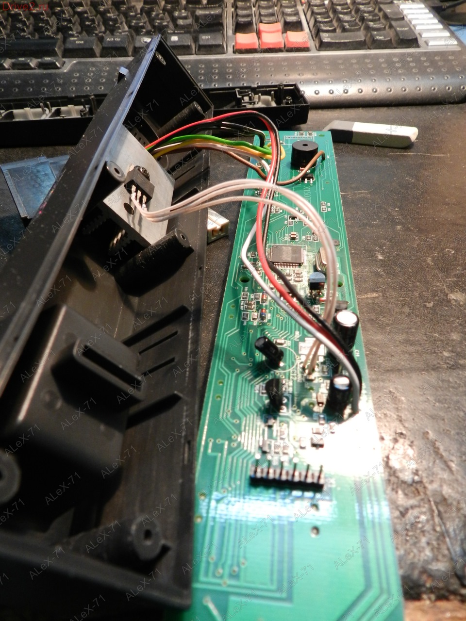 709fadcs 960 мультитроникс белый экран что делать