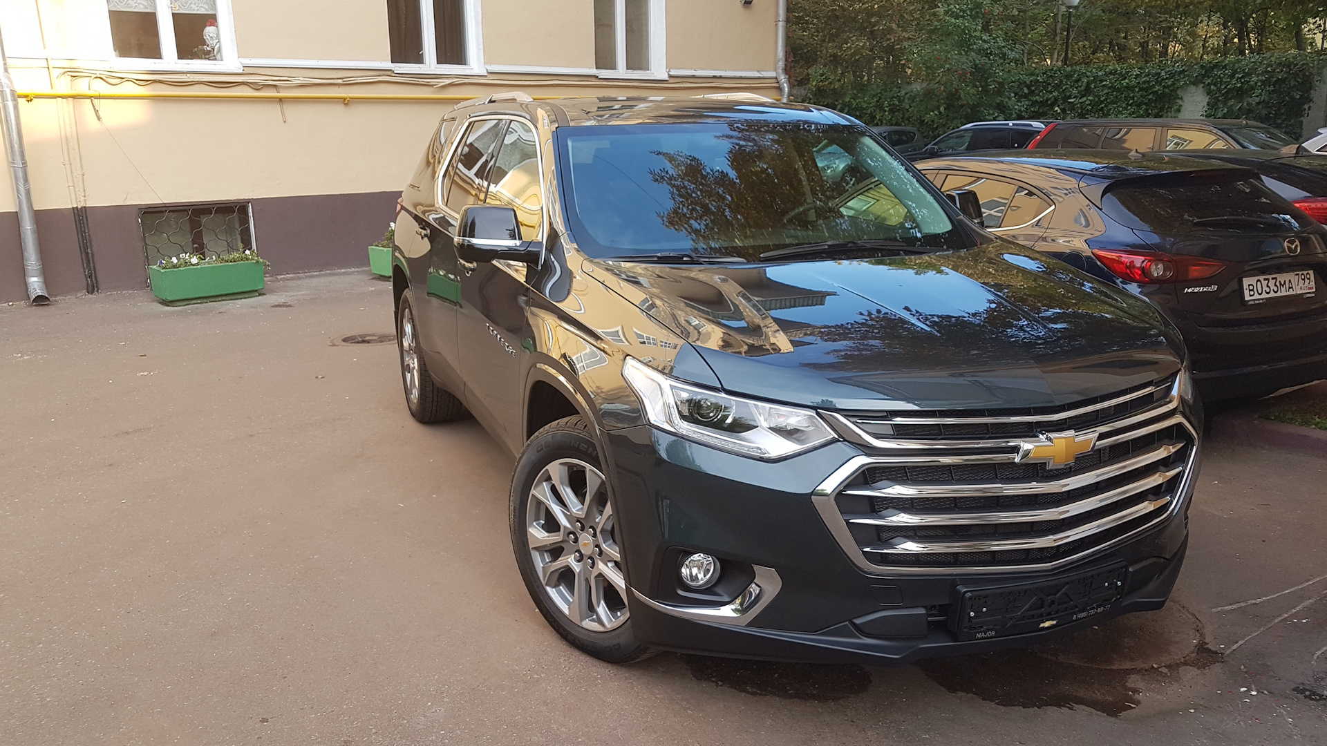 Chevrolet Traverse (2G) 3.6 бензиновый 2018 | Кожа-рожа, все дела на DRIVE2