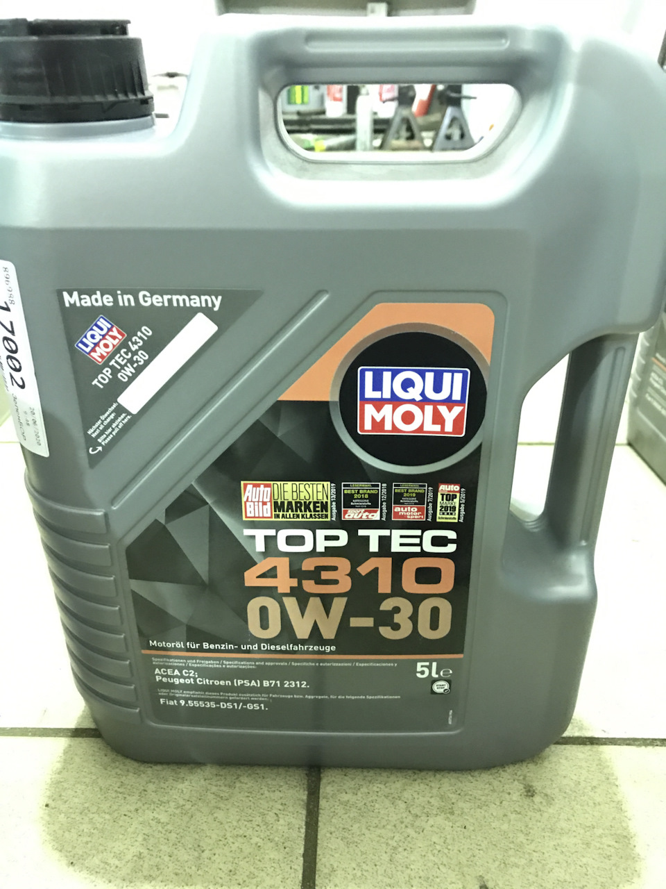 Попутное замена масла в двигателе — Peugeot 3008 (1G), 1,6 л, 2014 года ...