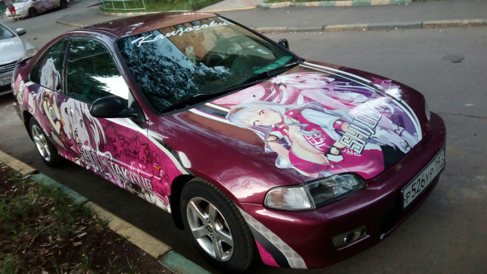 Honda Prelude Itasha