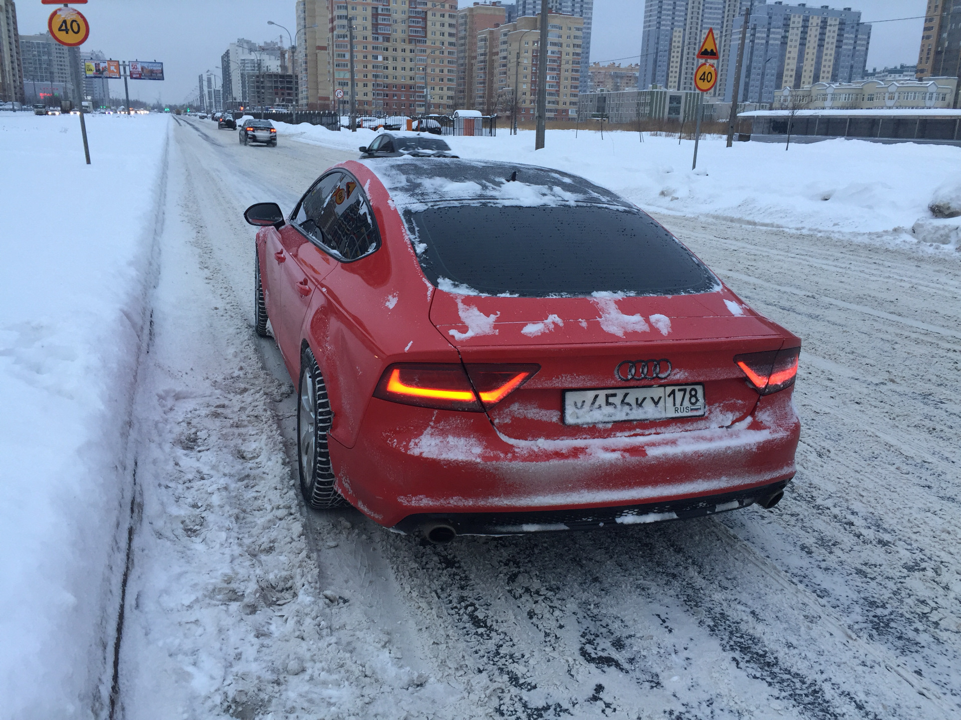 МЫСЛИ О ЗИМЕ, СЕДАНАХ, И УДОБСТВЕ. — Audi A7 Sportback (1G), 3 л, 2012 года  | просто так | DRIVE2