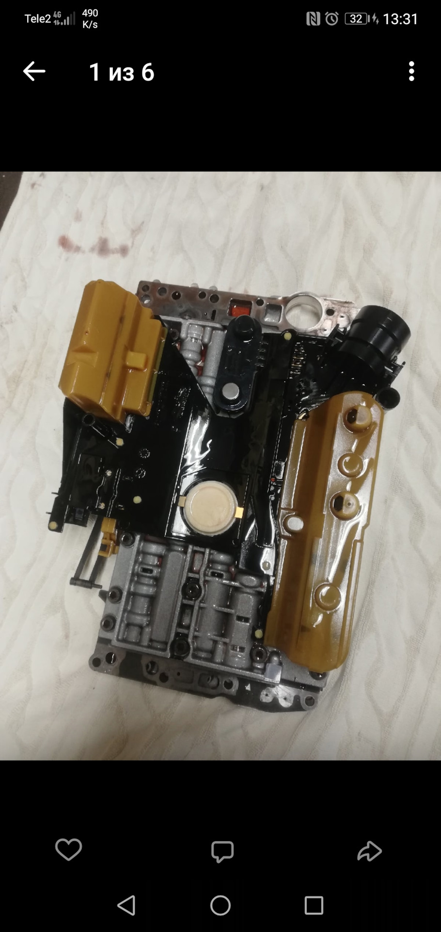 Замена соленоида блокировки ГТ и промывка гидроблока — Mercedes-Benz E ...