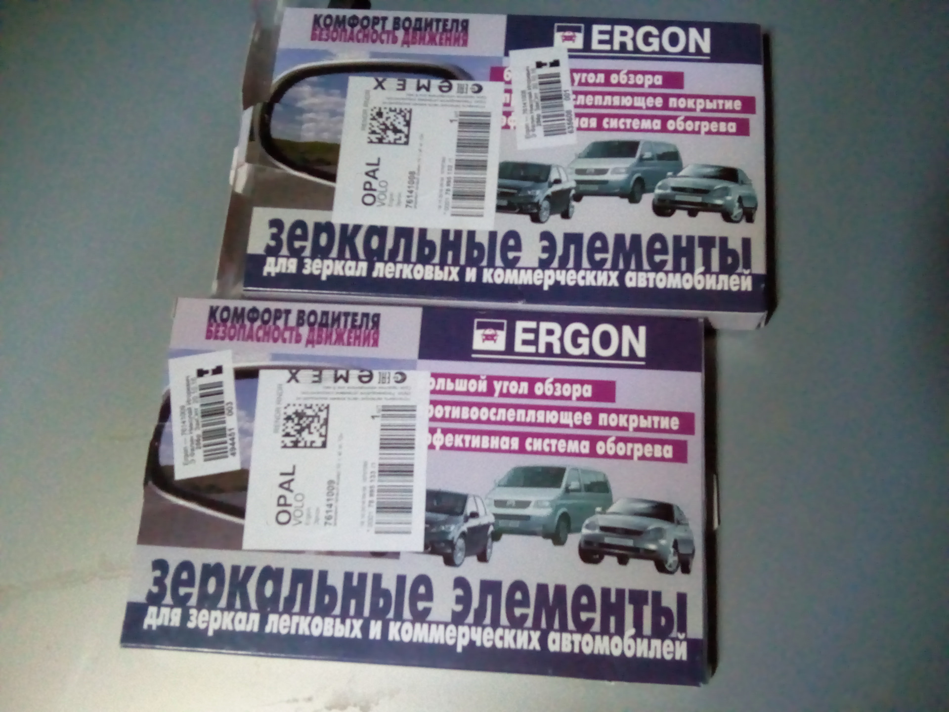 Зеркальные элементы Ergon с обогревом — Renault Logan (1G), 1,4 л, 2008  года | электроника | DRIVE2