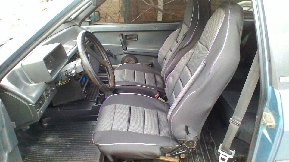 решил поменять чехлы на сидения, Стало — DRIVE2