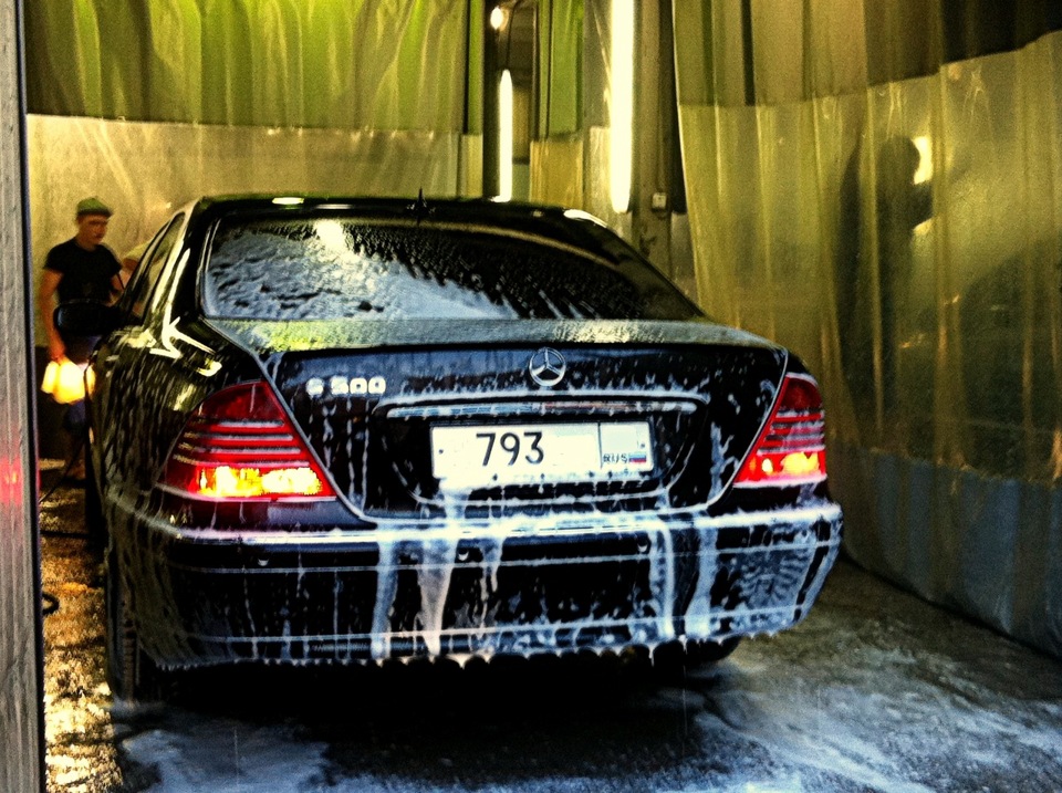"Супер правильный бортовик" — Mercedes-Benz S-class (W220), 0,5 л ...